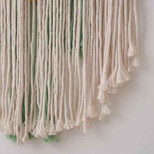 BMIDRUT Macrame Wall Hanging Boho Home Decor Handmade Macrame Tapestry Woven Decoration for Bedroom Living Room Apartment Dorm Gallery 18x28 Inch (A+B) - color: A+B