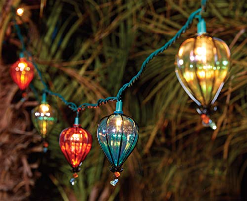 11FT Multicolor String Lights with 10 Bulbs, UL Listed Connectable Waterproof Decorative LED Lights Hanging for Backyard Patio, Indoor/Outdoor for Christmas Wedding Party Festival Lighting