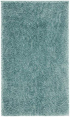 SAFAVIEH August Shag Collection Accent Rug - 2'3" x 4', Aqua, Solid Design, Non-Shedding & Easy Care, 1.2-inch Thick Ideal for High Traffic Areas in Entryway, Living Room, Bedroom (AUG900J) - color: Aqua, size: 2'3" x 4' (Rectangular)