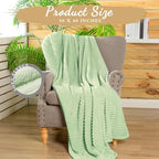 Buryeah 12 Pcs Flannel Throw Blanket Bulk 50 x 60 in Sleepover Blanket Outdoor Wedding Throw Lightweight, Oeko-tex Standard 100 Certified for Sofa Homeless Gifts (Mint) - color: Mint