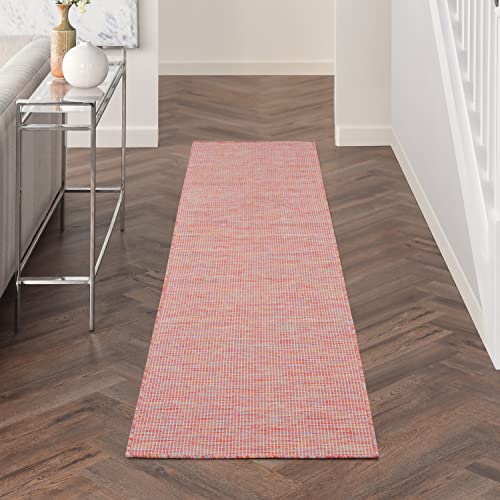 Nourison Home Positano Rainbow 2'2" x 10' Area Rug - Easy Clean, Non Shedding, Bed Room, Living Room, Dining Room, Kitchen (10' Runner) - color: Rainbow, size: 2'2" x 10' (Runner)