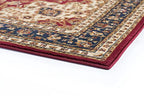 2x8 Hallway Runner Rug | Kitchen, Walkway, Entryway Rugs | Traditional, Oriental | Red 2'3'' x 7'3'' - color: Red - Kirsten, size: 2'3" x 7'3" (Rectangular)