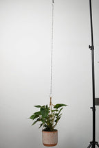 Chain for Hanging Plants,35 Inch Silver Hanging Chain,Hanging Basket Chain Kits with Hooks for Bird Feeder Hanging Planter Porch Wind Chime (Silver, 35 Inch-2PCS)