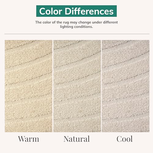 LUXE WEAVERS Modern Geometric Wave Cream 2x8 Area Rug - color: Cream, size: 2' x 8' (Runner)