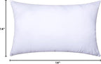 MIULEE Throw Pillow Insert Premium Pillow Stuffer Sham Rectangle for Decorative Cushion Bed Couch Sofa 16x20 Inch