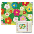 ORIGACH Grassland & Flowers Latch Hook Rug Kit for Adults Printed Rug Making Kit Handmade Carpet Tapestry Cover with Hook Latch and Preprinted Canvas, Home Arts Crafts Sofa Decor, 20.5x15inch - style: Grassland & Flowers