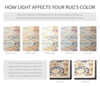 SAFAVIEH Madison Collection Runner Rug - 2'3" x 14', Cream & Multi, Boho Chic Distressed Design, Non-Shedding & Easy Care, Ideal for High Traffic Areas in Living Room, Bedroom (MAD611B) - color: Cream/Multi, size: 2'3" x 14' (Runner)