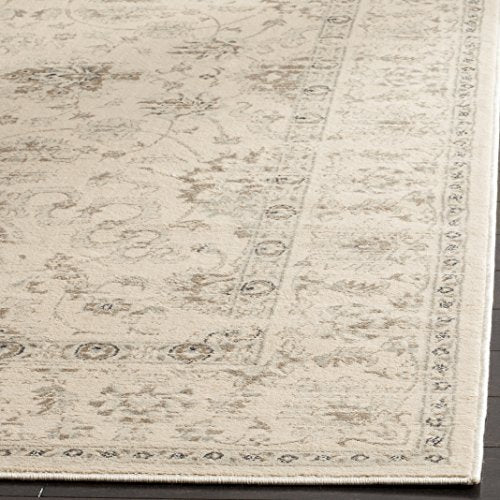 SAFAVIEH Vintage Collection Accent Rug - 4' x 5'7", Creme, Oriental Traditional Distressed Design, Non-Shedding & Easy Care, Ideal for High Traffic Areas in Entryway, Living Room, Bedroom (VTG430C)