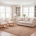 SAFAVIEH Area Rug 6x9 - Natural Fiber Collection - Natural Brown, Handmade Jute, Farmhouse Style, Chunky Textured Thick Pile (NF750C) - color: Natural, size: 6' x 9' (Rectangular)
