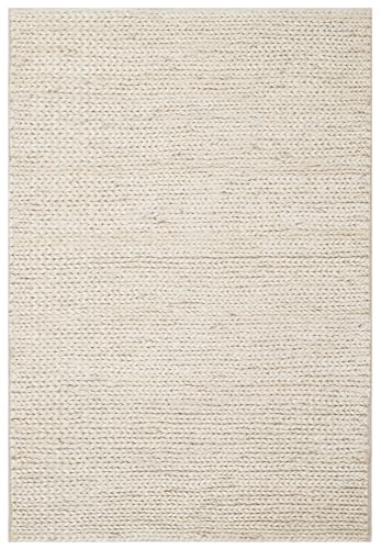 SAFAVIEH Natural Fiber Collection Accent Rug - 4' x 6', Ivory, Handmade Jute, Ideal for High Traffic Areas in Entryway, Living Room, Bedroom (NF520A) - size: 4' x 6' (Rectangular)
