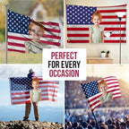 Custom Flag with Face on It by DreamController; Personalized American Flag with Photo Logo; Pink Flag Custom; 5 Sizes; HD Print; 2 Grommets; No Pole Hardware; Made in USA Fast Delivery - color: Flag with Photo Custom