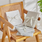WARMDERN Waffle Weave Pillowcases Body Size 1 Pack Pillow Cases Soft Microfiber Pillow Case Covers Set of 2 Boho Woven Textured Pillowcase with Envelope Closure(Khaki, Body, 20x54 Inches) - color: Khaki-waffle Weave, size: 20" x 54" (Pack of 1)