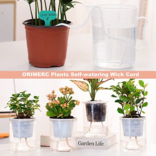 ORIMERC 2 inch Net Pots for Hydroponic Tower, 50 Pack Mesh Net Cups Come with Self Watering Wicking Rope&Plant Labels, for Hydroponic Garden Plants Baskets Aquaponics Vegetable Growing Indoor BPA Free - size: 2 inch (50 Pack)