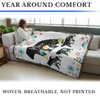 Pure Country Weavers Mom and Cubs Blanket - Gift Tapestry Throw Woven from Cotton - Made in The USA (72x54) - color: Mom and Cubs, size: 72x54