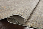 Loloi Magnolia Home by Joanna Gaines Millie Collection MIE-05 Stone/Natural 11'-6" x 15'-7", .25" Pile Height, Area Rug - color: Stone / Natural, size: 11'6" x 15'7" (Rectangular)