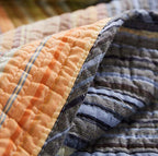 Greenland Home Katy Reversible 100% Cotton Throw Blanket