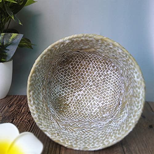 Planter Basket Indoor Outdoor Garden Hand Woven Flower Pots Cover Plant Containers Decoration Planter Decoration Storage