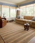 Loloi Chris Loves Julia Judy Collection JUD-06 Natural/Chocolate 2'-3" x 3'-9" Accent Rug - color: Natural / Chocolate, size: 2'3" x 3'9" (Rectangular)