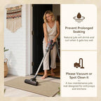 Jute Front Door Mat Indoor Entrance Indoor Door Mat Rugs for Entryway Entry Entrance Mats Inside Doormat Welcome Mats Boho 17"X30" Small - size: 17"x30"