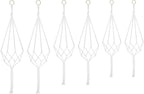 Macrame Plant Hangers, 3 Sizes 24"/32"/39" Indoor Hanging Plant Holder, Ceiling Crochet Handmade Home Decor Set for Hanging Plants Basket Pot, Home Farmhouse Decor