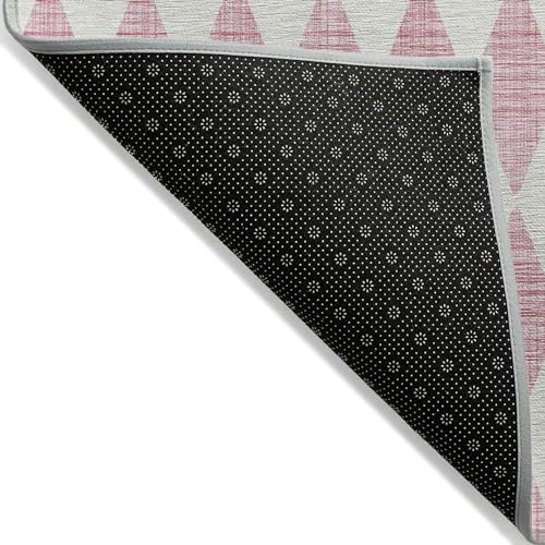 Addison Rugs Chantille ACN578 Pink 3' x 5' Indoor Outdoor Area Rug, Easy Clean, Machine Washable, Non Shedding, Bedroom, Living Room, Dining Room, Kitchen, Patio Rug - color: Pink, size: 3' x 5' (Rectangular)
