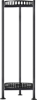 Plant Stand Indoor Outdoor, 30'' Tall Plant Stands, 2 Tier Metal Planter Stand, Flower Stand Plant Pot Holder for Living Room, Corner, Deck
