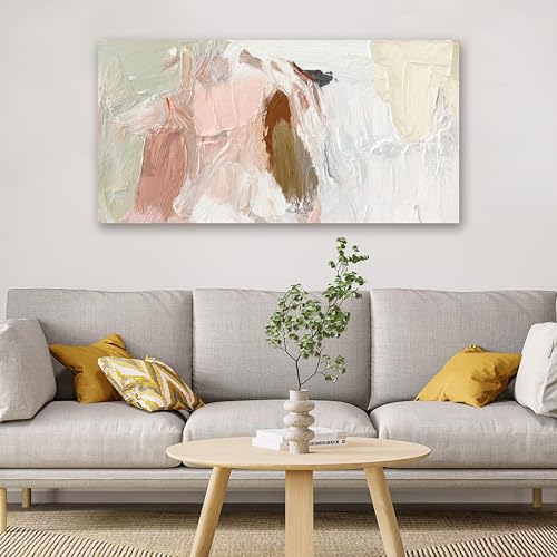 Canvas Wall Art Decor Wall Art Pictures For Living Room Abstract Art Pink and White Wall Art Decor Wall Decoration Abstract Wall Art Prints Art Work For Bedroom Office Kitchen Wall Decor 20" x 40" - color: XY-I, size: 40"L x 20"W