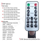 Starryfill Beach Theme 36 LED String Lights Jellyfish Seahorse Starfish 12.96ft Battery Operated Waterproof Cold White with Remote Control and Timer for Patio Wedding Nursery Bedroom Party Birthday - color: Jellyfish