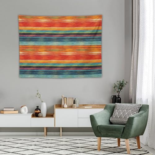 Bohemia Art Tapestry, Abstract Vibrant Vintage Aztec Motif Tapestries Home Decor for Living Room Bedroom Decoration 40in Wx30in H (102×76cm) - color: Bohemian Tapestry-9, size: 40in"Wx30in"H (102×76cm)