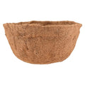 Arcadia Garden Products Extra Durable 1549B 16-inch Coco Liner for Round Hanging Basket Planters, Natural Coconut Fiber Replacement Liner for Garden Outdoor Flower Pots - size: 16-Inch, style: Round Basket