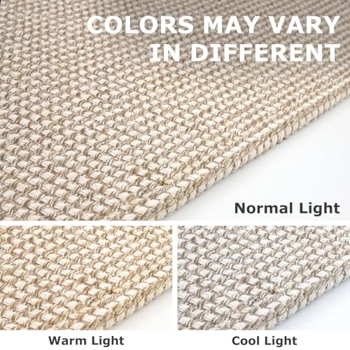 IOHOUZE Small Area Rug 2x3 Washable Woven Rugs for Entryway Non Slip Rubber Backed Front Door Rugs Indoor Doormat Throw Rug Floor Carpet for Entrance Kitchen, Cream/Beige - color: Cream/Beige, size: 2' x 3' (Rectangular)