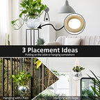6" Disco Ball Planter, Disco Ball Plant Hanger with Hanging Rope, Hanging Chain, Hook, Circle and Extra Mirror Pieces - color: 1×6" Silver