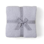 Barefoot Dreams® CozyChic® Throw, Oyster, 54"x72" - color: Oyster