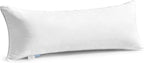 Leeden 14 x 36 Pillow Inserts (Set of 1) - Throw Pillow Inserts with 100% Cotton Cover - Rectangle Interior Sofa Pillow Inserts with Zipper for Sofa, Couch and Home Decor- White