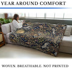 Pure Country Weavers Monster Wolf Man Blanket - Fantasy Gift - Tapestry Throw Woven from Cotton - Made in The USA (72x54) - color: Monster Wolf Man, size: 72x54