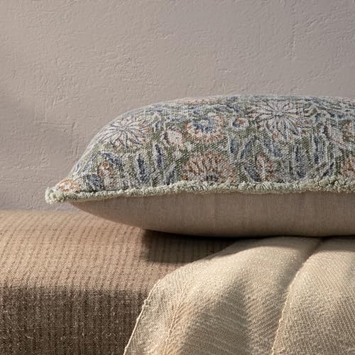 Decorative Throw Pillow Covers, Set of 2 (Fern Green, 12" x 20" (Pack of 2)) - color: Fern Green, size: 20" x 12" (Pack of 2)