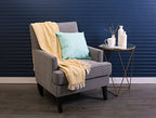 DII Chevron Throw Collection Handloomed Cotton, 50x60, Marigold - color: Marigold, size: 50x60"