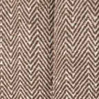 DII Chevron Throw Collection Handloomed Cotton, 50x60, Dark Brown - color: Dark Brown, size: 50x60"