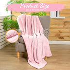 Buryeah 12 Pcs Flannel Throw Blanket Bulk 50 x 60 in Sleepover Blanket Outdoor Wedding Throw Lightweight, Oeko-tex Standard 100 Certified for Sofa Homeless Gifts (Light Pink) - color: Light Pink