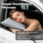 Two-Tone Textured Pillow Covers Decorative Throw Cushion Case Soft Home Sofa Accent Pillowcase with Hidden Zipper - color: Dark Gray01