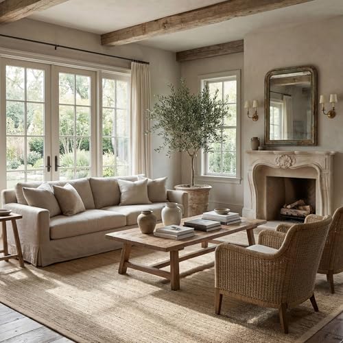 Nuloom Elijah Beige/Natural, 2' x 3', Basketweave, Seagrass, Soft and Textured, High Traffic, Stain Resistant, Easy Clean, Durable Area Rug for Bedroom, Living Room, Dining Space, Den, Foyer, Entryway - color: Beige, size: 2' x 3' (Rectangular)