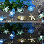 Ocean Themed Decorative Lights String of Marine Life Fairy String Lights Coastal Decor 10ft 30 LEDs Battery Operated with Remote Control for Beach Bedroom Decoration