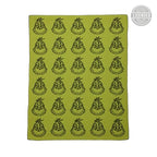 Dr. Seuss Grinch Holiday & Christmas Bedding Soft Cozy Chic Dreams Feather Knit Intarsia Throw Blanket, 50 in x 60 in, (Officially Licensed Product) by Franco Collectibles - color: Grinch, size: 50 in x 60 in