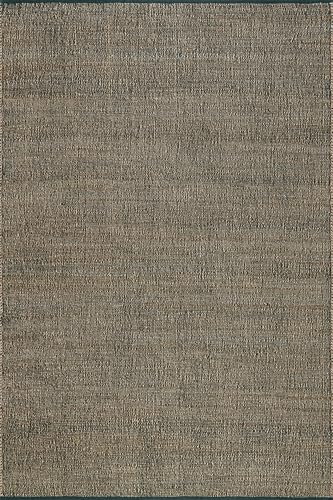 Nuloom Elfriede Handmade, Green/Natural, 8'6" x 11'6", Solid, Rustic, Jute, Soft and Textured, High Traffic, Stain Resistant, Easy Clean, Durable Area Rug for Bedroom, Living Room, Dining, Den, Foyer - color: Green, size: 8'6" x 11'6" (Rectangular)