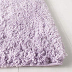 SAFAVIEH August Shag Collection Accent Rug - 2'3" x 4', Lilac, Solid Design, Non-Shedding & Easy Care, 1.2-inch Thick Ideal for High Traffic Areas in Entryway, Living Room, Bedroom (AUG900V) - color: Lilac, size: 2'3" x 4' (Rectangular)