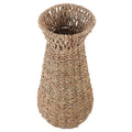 Holibanna Floor Vase Decorative Woven Vase Plant Stands Rustic Wedding Decor Wicker s Tall Ornament European Style Flower Basket Desktop Flower Arrangement Office Straw