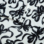 Betsey Johnson - Plush Throw Blanket for Couch or Bed, Soft Reversible Western Fleece Throw, Cozy Printed Soft Blanket, Ballet Bows Grey, 50" x 70" - color: Ballet Bows Grey