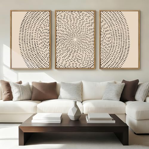 ANHUIB Jesus Wall Art 16x24 Inch Jesus Feeds The 5000 Canvas Wall Art Set of 3 Framed Easter Christian Wall Decor Modern Abstract Art Print for Living Room Bedroom Office - color: Jesus, size: 24"L x 16"W