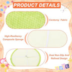 uxcell Round Stool Cushion, 10 x 10 Inch Round Seat Pads with Elastic Straps, Anti-Slip Soft Round Pad Chair Seat Cushions for Dining Chairs Kitchen Bar High Stool, Light Green - color: Light Green, size: 10 x 10 Inch