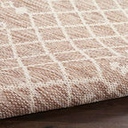 Nourison Home Positano Beige 8' x 10' Area Rug - Easy Clean, Non Shedding, Bed Room, Living Room, Dining Room, Kitchen (8' x 10') - color: Beige, size: 8' x 10' (Rectangular)